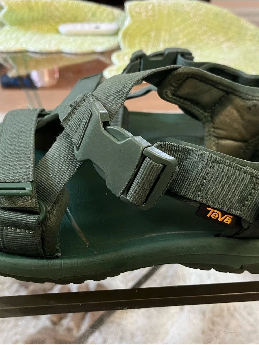 Teva Green Outdoor Sport Sandals Hurricane Verge Size M10